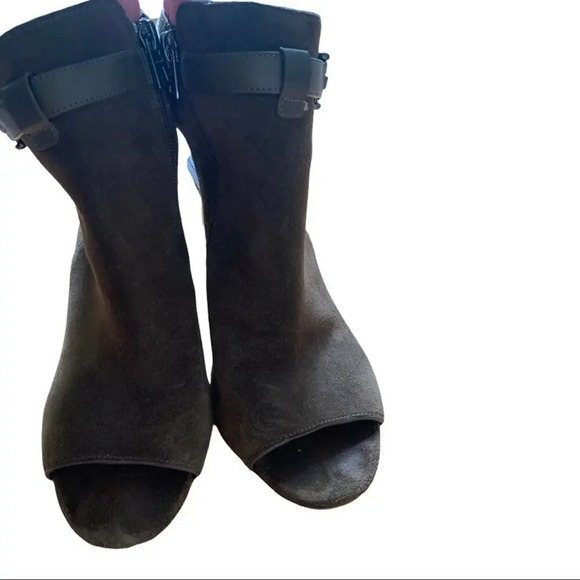 Coach open toe heel lafayette olive green size 10 - Picture 2 of 7